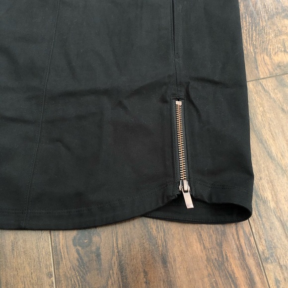 Hurley Sueded Zip Jumper Dress Black - Picture 4 of 10